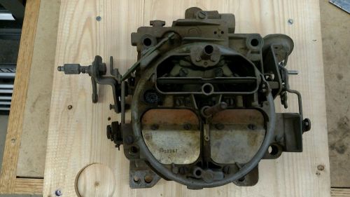 Chevrolet carter quadrajet 4bbl carburetor 17056600