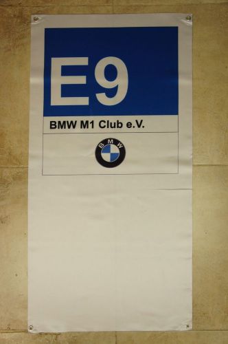 Bmw e9 club flag banner ~ 2800csa, 3.0cs csa csi csia bavaria 3.0csl alpina