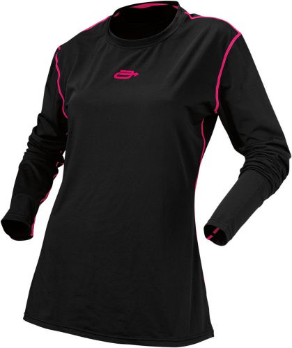 Arctiva snow snowmobile women&#039;s 2017 regulator base layer shirt (black) x-large