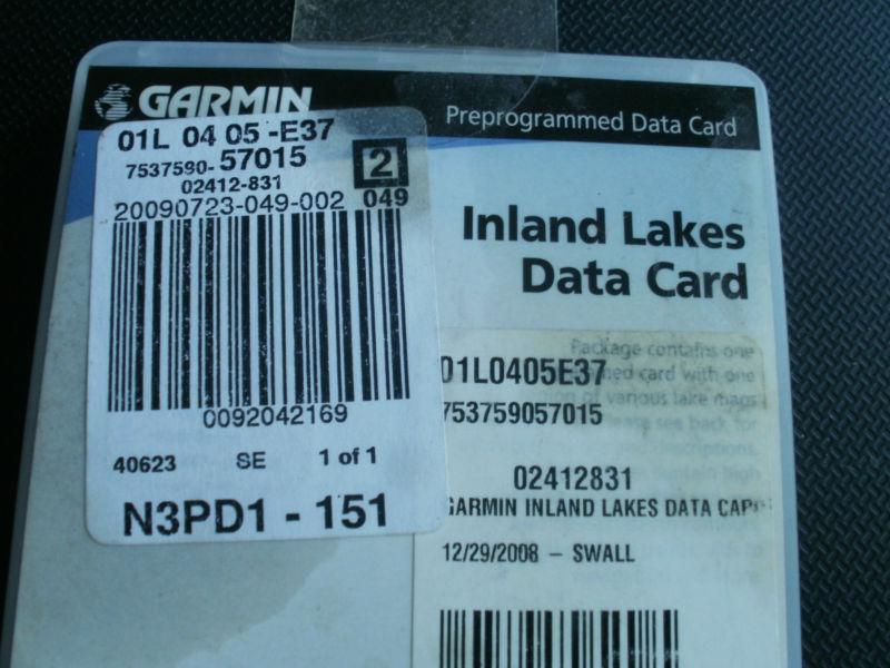Garmin inland data card