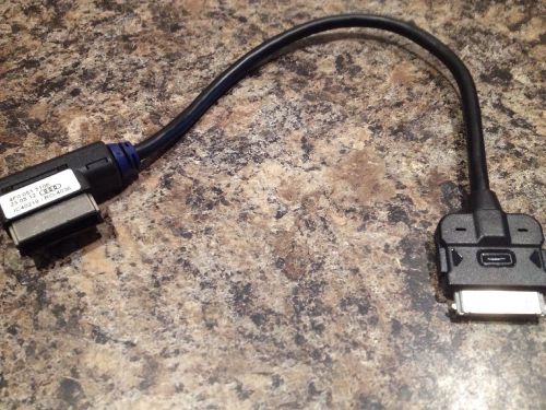 Audi music interface ami mmi aux ipod iphone cable a3 a4 a5 a6 a8 q5 4f0051510k