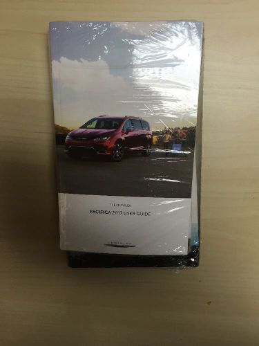 Chrysler pacifica v1 2017 owners manual books/ new/ all insert