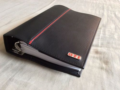 2010 vw gti owners manual set w/gti case-fast free shipping!