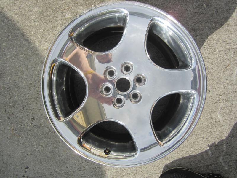 Oem factory chrome dodge viper 18" 18x13 rear wheel rim gt-s gts rt-10