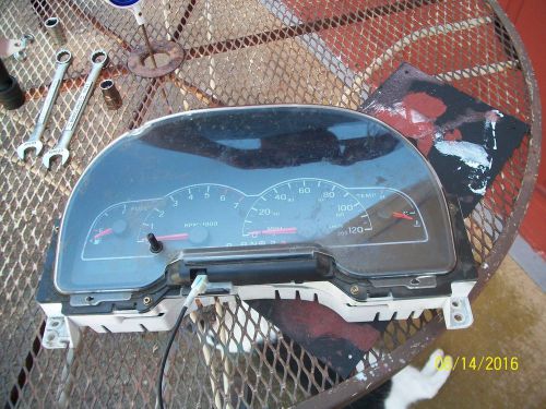 2000 2001 2002 ford windstar instrument gauge cluster speedometer