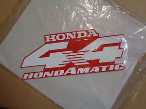 Genuine honda front fender mark [decal] [type1] for 2002-2004 trx500&#039;s atv&#039;s