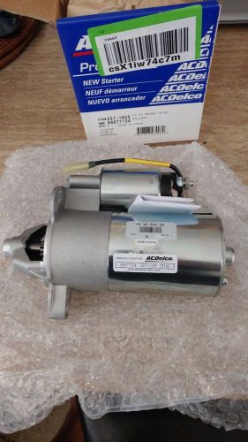 Starter motor acdelco pro 337-1035