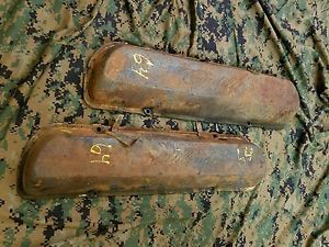 1964 1965 cadillac eldorado deville lh &amp; rh 429 engine valve covers oem v8 7.0