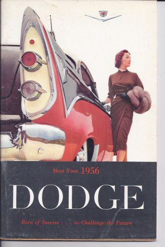 1956 dodge original owners manual