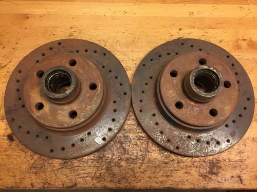 Gm mid size 12&#034; brake rotors 5x5 race car late model imca ump arca nascar late