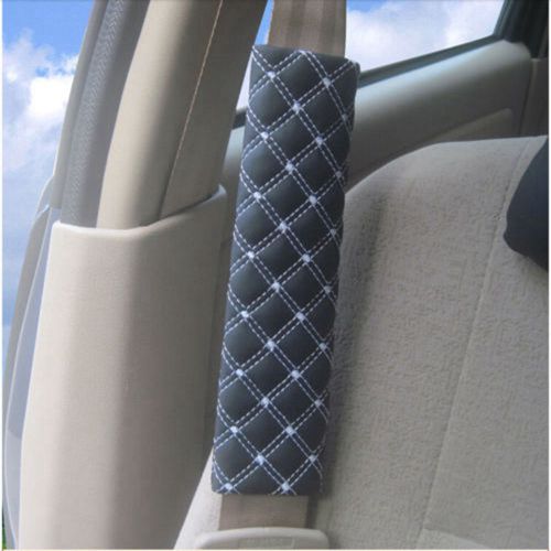 2pcs car seat safety belt pads cover cushion shoulder protector harness pad #ca