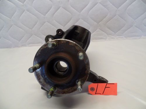 04 mazda 3 front left driver side spindle knuckle hub oem w/o abs