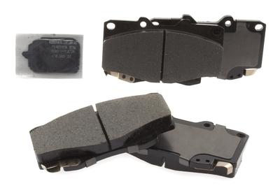 Advics ad0799a brake pad or shoe, front-oe ultra-premium ceramic formulation