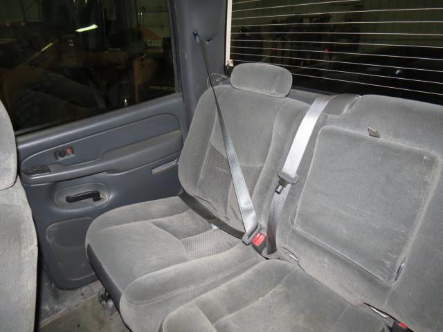 2005 chevy silverado 1500 rear seat belt & retractor only rh passenger gray