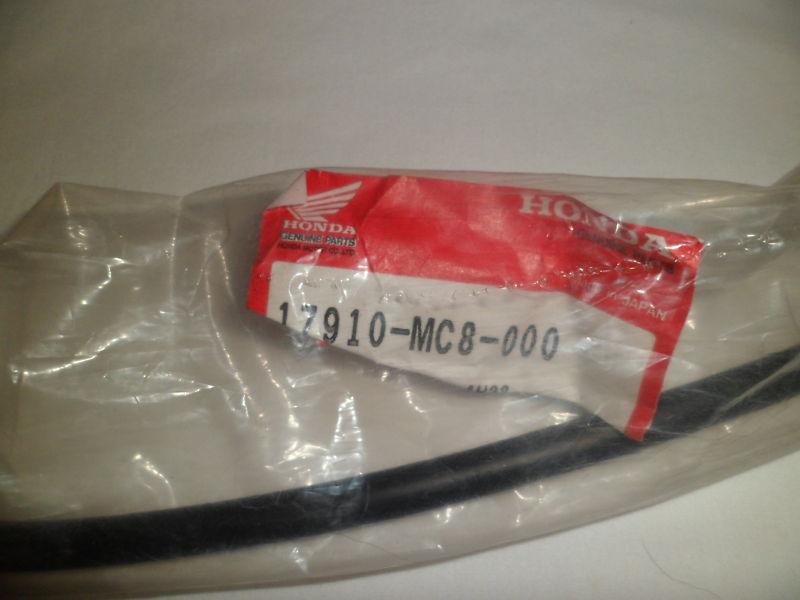 Nos honda ascot ft500 ft 500 throttle cable "a" 17910-mc8-0000 wow "lqqk" !!!!!