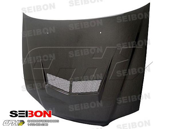 Seibon carbon fiber vsii-style carbon fiber hood kit auto body honda accord 98-0