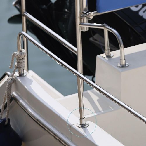 Shenghuiss boat hand rail base 316 stainless steel marine hardware boat handl...