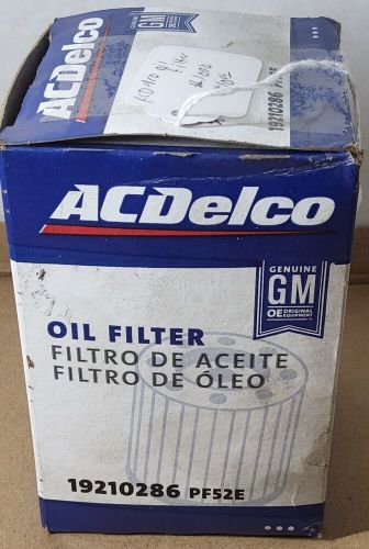 Acdelco engine oil filter pf52e 19210286