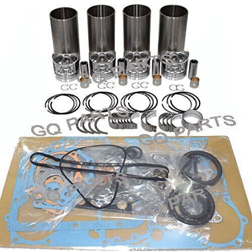 4tne94 for yanmar komatsu overhaul rebuild kit fits engine without valve kit