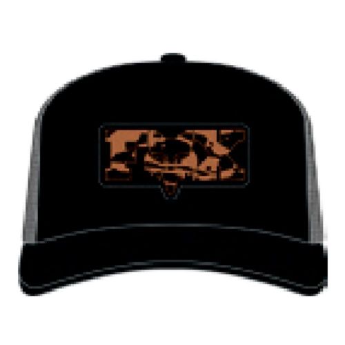 Fox racing adult womens cienega trucker bi-cycle riding one size hat - black