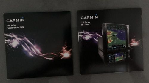 Garmin gtn series familiarization &amp; pc trainer dvd’s