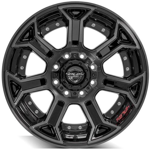 4play 4p70-20100-8650-24bbt gen2 4p70 20x10 8x6.5&#034; -24et in gloss black