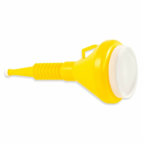 Funnel king 32135 yellow double capped funnel 1-1/2 quart capacity