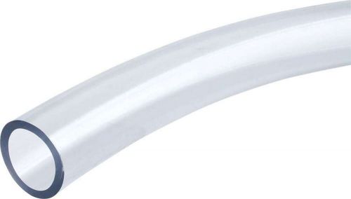 Allstar all40168-5 fuel cell filler hose 2-1/4 in id 5 ft long vinyl clear