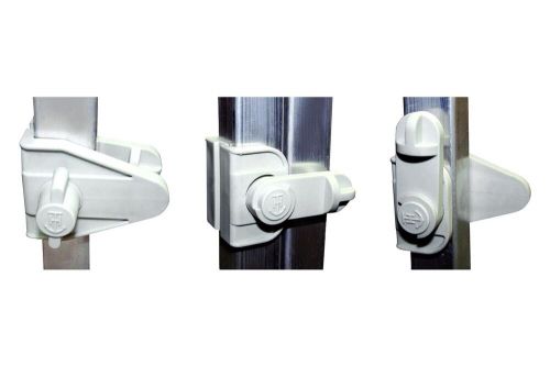 T-h marine gl-2-dp - gray pontoon gate latches