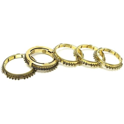 Synchrotech brass synchro set 1st-5th for honda civic integra b-series b16 b18