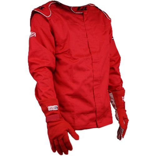 Rjs racing equipment 200430404 elite series 5 jacket sfi 3.2 a/5 medium red