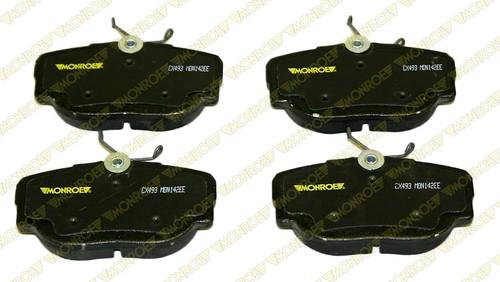 Monroe cx493 brake pad or shoe, front-monroe ceramics brake pad