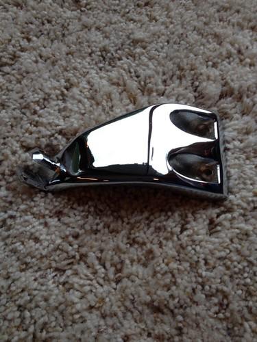 Harley davidson oem dyna low left foot prg support bracket mount chrome