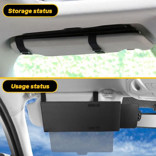 1 piece visor car extender sun blocker universal anti-glare sun visor extender j