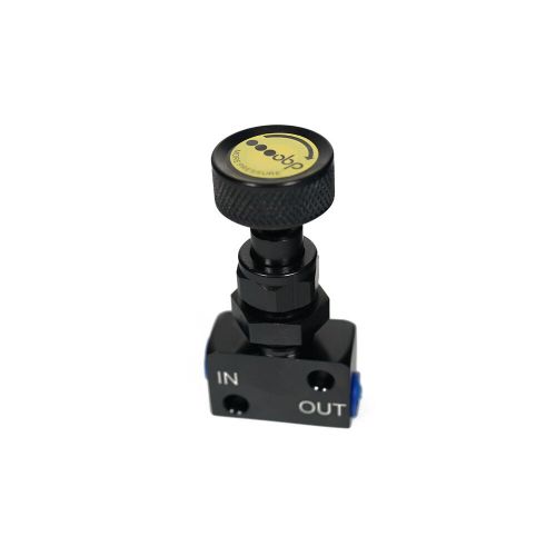 Obp screw type brake bias valve / adjuster (100-1200 psi), m10 x 1 ports.