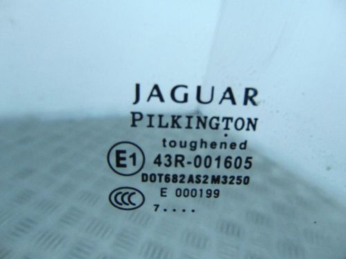 Jaguar xf  x250 left passenger nearside front window glass 43r-001605 2008-2012«