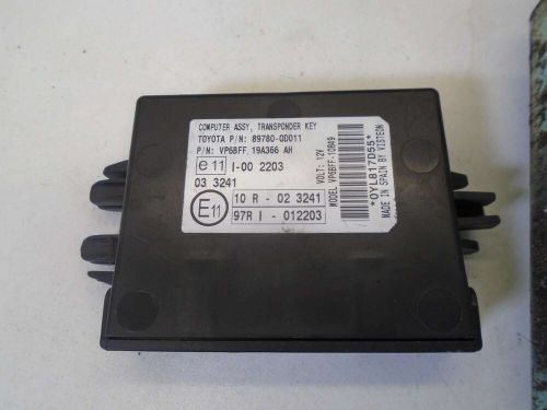 Toyota yaris ecu kit 1.4 diesel 1nd-tv 2005-2011