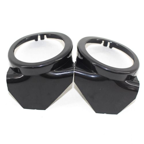 Car fog light lamp trim ring cover fit for bmw e46 m3 2001-2006 black l+r new