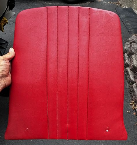 1965 mustang front seat back rear panels original