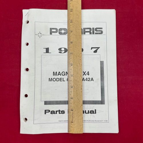 1997 polaris atv magnum 2x4 model w97aa42a parts manual - part no. 9914070