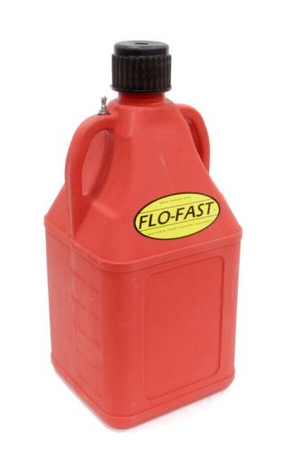 Flo-fast red plastic 7.5 gal utility jug p/n 75001