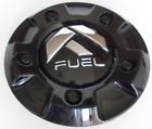Fuel 1001-56 cap m-452 st-mq805-167 gloss black snap-in wheel center cap.