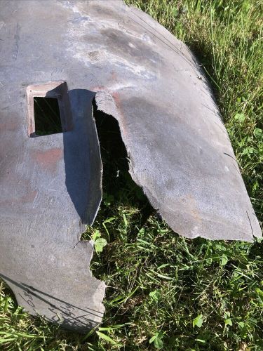 1968 1969 corvette left rear fender section