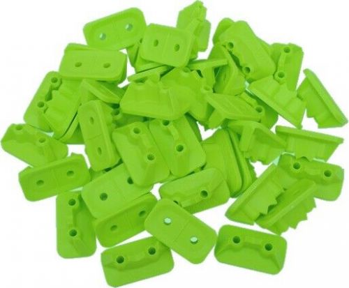 Stud boy pro plus super lite double backing plate 2ply green 5/16&#034;-24 48-pack