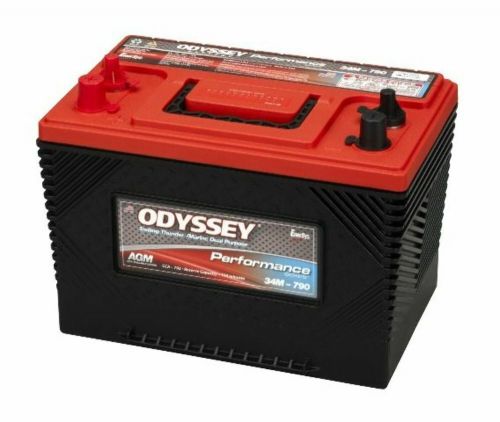 Odyssey battery odp-agm34m performance marine battery