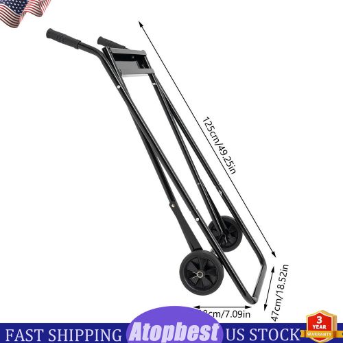 Outboard motor engine trolley stand heavy duty engine carrier transport dolly