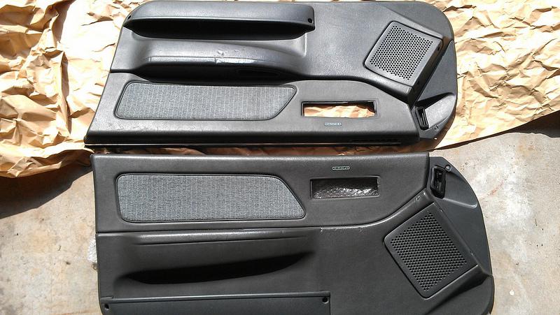 Honda oem jdm ef8/ef9 88 89 90 91 crx cr-x sir door panel panles set