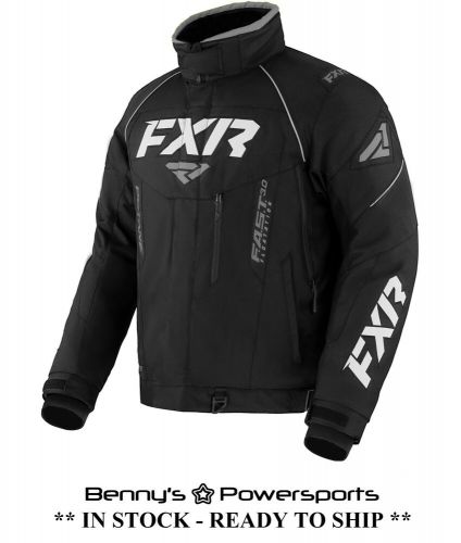 Fxr men&#039;s octane jacket insulated waterproof snowmobile winter f.a.s.t up to 6xl