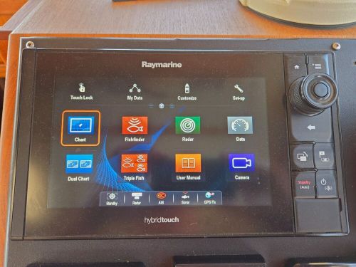 Raymarine es97 lighthouse 2 mfd e70274 fully functional including touch screen