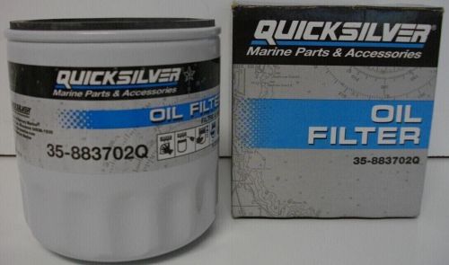 Mercury 35-8m0116378 quicksilver marine mercruiser oil filter for v6 sterndrive